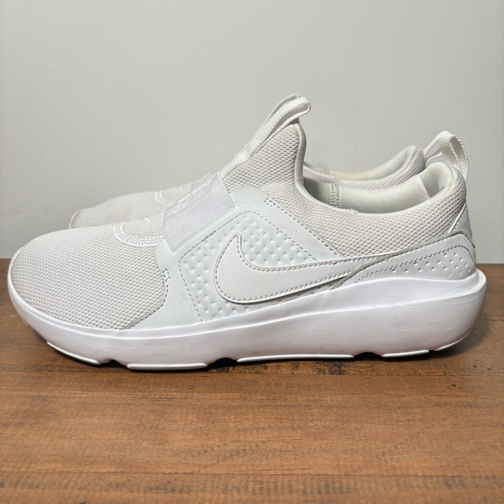 Nike Ad Comfort Slip-On Sneakers in White Size 8.5 DJ1001-001 Shoes - Picture 7 of 7
